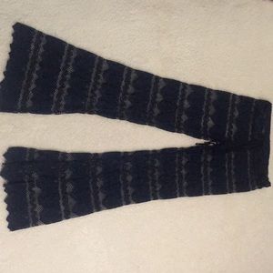 Navy Blue lace Beach pants